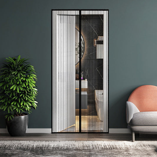 Magnetic Door Screen – Easy Install Mosquito & Insect Protection